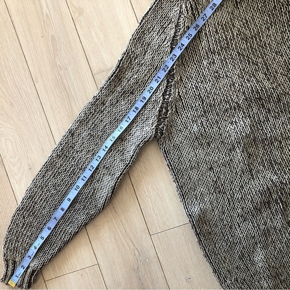 Vintage Holt Renfrew Pure New Wool Cable Knit Sweater Made in England Size L - Picture 8 of 11